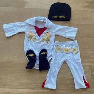 Baby Elvis Halloween Costume 0-4 mo